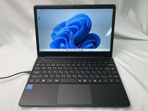 IRIE ノート型パソコン FFF-PC03B［Intel Celeron 5205U／メモリ4GB／eMMC 64GB／14.1インチ］ノートパソコン 現状品 317