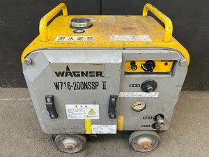 WAGNER WZ16-200NSSPⅡ エンジン 高圧洗浄機 ワグナー 【現状品】