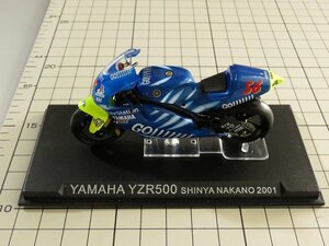 ◆◇1/24チャンピオンバイクコレクション YAMAHA YZR500 中野真矢 2001 本体極美品 デアゴスティーニ 同梱可◇◆dy10061-e