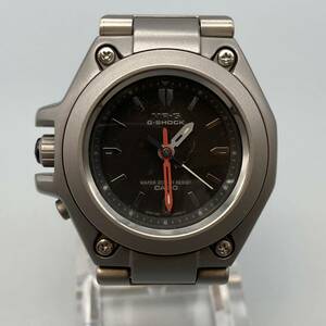 K11004 カシオ CASIO Gショック G-SHOCK MR-G 1739 MRG-120T TITANIUM チタン クォーツ メンズ 腕時計 R5年11月電池交換済み