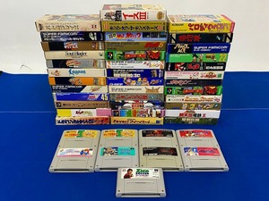 SFC スーパーファミコン ソフト 46本■ときめきメモリアル おでかけレスター スペースエース キングオブザモンスターズ2 ガンダム (3887)