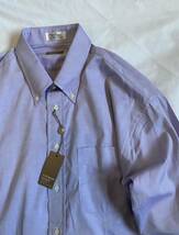 【新品 未使用】GITMAN BROTHERS ギットマンブラザーズ USA製 ボタンダウンシャツ 大きいサイズ サイズ１７ アメリカ製 長袖　トラッド_画像2