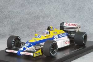 ● 1/43 ウイリアムズ 〓 ルノー FW12C / リカルド ・パトレーゼ1989 USA GP 【 デカール加工済み 】 〓 WILLIAMS