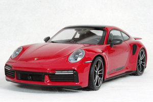 ● 1/18 ポルシェ 〓 911 ( 992 ) ターボ S / レッド 〓 PORSCHE