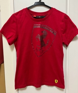 PUMA×SCUDERIA FERRARI フェラーリオフィシャル Tシャツ レディースLサイズ