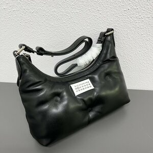 新品未使用　美品　Hobo レディース　ハンドバッグ　ショルダーバッグ　レザー　長さ調節可能　羊革　MM6 pb41