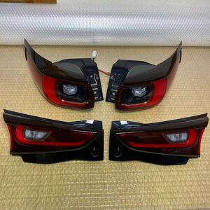 * used good goods latter term LED KFEP CX-5 left right full set tail light W6908 engrave :0 present new model KF2P KF5P original Mazda w6725*