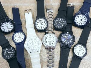 CITIZEN/シチズン Q&Q/Falcon ファルコン クォーツ アナログ腕時計 10本セット 【W6557y】