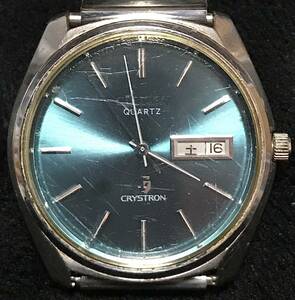 CITIZEN QUARTZ シチズン メンズ 腕時計 ヴィンテージ クリストロン CRYSTRON 4-860306TA クォーツ アナログ ビンテージ 1970年代 稀少