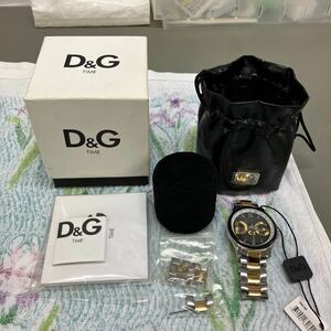 【腕時計 D&G クォーツ式】ドルガバ ファッション 小物【B6-3③】1117