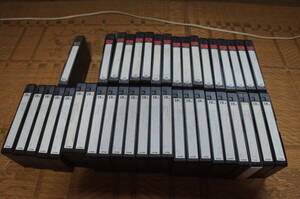 VHS　ビデオテープ　使用済み　40本　①