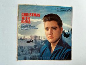 ELVIS PRESLEY 1958 u.s.original CHRISTMAS WITH ELVIS RCA victor EPA-4340 エルヴィスとクリスマスを 4曲入EP アメリカオリジナル盤