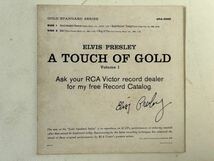 ELVIS PRESLEY 1959 u.s.original RCA victor EPA-5088 A TOUCH OF GOLD VOLUME 1 エルヴィスプレスリー1959年アメリカオリジナル盤4曲入EP_画像2