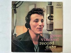 GENE VINCENT a gene vincent record date 1976年CAPITOLRECORDS original MONO 検ジーンヴィンセント ロカビリー ロックンロール