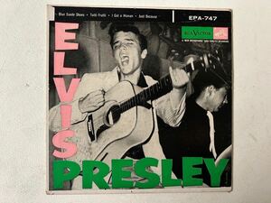 ELVIS PRESLEY 1956 u.s original RCA victor EPA-747 1st EP エルヴィスプレスリー1956年発売アメリカオリジナル盤4曲入1st EP 