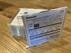 【貴重 新品未使用】タフコート Panasonic BD-R ブルーレイディスク 25GB 1-4倍速 13枚セット 日本製 パナソニック 1層 blu-ray