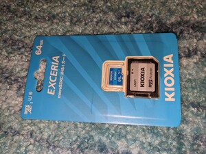 0511u1044　KIOXIA microSDHCメモリーカード UHS-I 64GB EXCERIA KLMEA064G 同梱不可