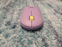 0511u1717　ロジクール ワイヤレスマウス 無線 マウス Pebble 薄型 静音 Bluetooth ワイヤレス 左右対称型 M350 同梱不可_画像4