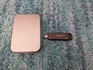 0511u1803　GERGO USBメモリ 1TB 2IN1 USB3.0＆Type-C 