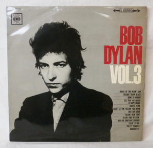 LP BOB DYLAN Vol.3 日本コロンビア YS-611-C ’66年発売 日本独自企画 ボブ・ディラン