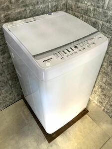 大阪限定配送★3ヶ月保証付き★洗濯機★2018年★Hisense★HW-G55A-W★S-166★5.5kg