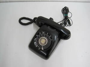 MR7098 黒電話 600-A2 日本電信電話公社2 昭和レトロ ジャンク品