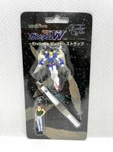 未開封2種セット/ユニファイブ 新機動戦記 ガンダムW エンドレスワルツ ストラップフィギュア /ヒイロ・ユイ/ デュオ・マックスウェル_画像2