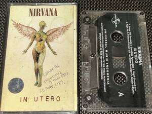 Nirvana / In Utero 輸入カセットテープ