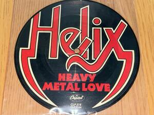 Helix / Heavy Metal Love '83年　7インチ