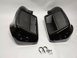 Harley用 Touring Street Glide Road Glide Electra 2014-2022 ロアーフェアリングキット 黒【hr-lw14-1】