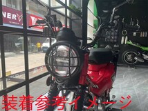 HONDA用 ハンターカブ CT125 CT 125 2020 以降 ヘッドライトガード 【hd-ct12520-2】_画像4