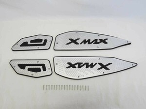 XMAX x-max xmax SG42J SG70J 2018-2020 2021- CNC アルミステップボード Cタイプ 銀【sp-xmax18-1】