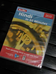 インド ヒンディー語 hindi Berlitz Hindi in 60 Minutes これきりです