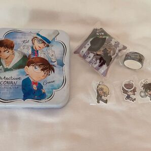 くら寿司の劇場版コナン「黒鉄の魚影」コラボグッズクッションチャームキーホルダー