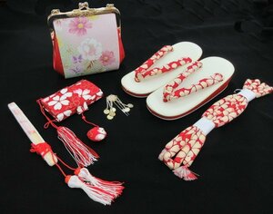 inagoya★大量入荷★晴れ着に合わせて【女の子用・ハコセコセット】新品 着用可 草履 バッグ x9451jf