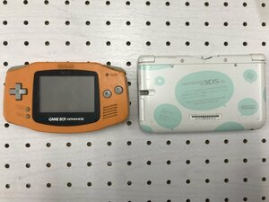 ★　【ジャンク品】　まとめて　任天堂　３ＤＳ　ＬＬ　本体　NINTENDO3DS　ゲームボーイアドバンス　GAMEBOY　ゲーム機　ADVANCE