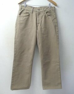 *UNUSED Anne б/у UW0862 color denim pants#beige цвет Denim бежевый брюки UN0862 размер 2 прекрасный 