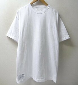 ◆WTAPS ダブルタップス 23ss 2023 AII SS COTTON LEAGUE Tシャツ　美 231ATDT-CSM40 ホワイト サイズ L （３）