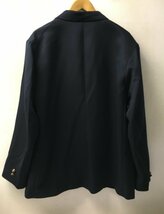 ◆GU ジーユー 美品 XL ダブルブレスト ツイル セットアップ スーツ ジャケット　パンツ ネイビー サイズXL_画像3