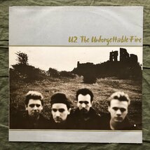 美盤 美ジャケ 1984年 レア 米国盤 U2 LPレコード 焔 The Unforgettable Fire クラシックロック Bono,Edge,Brian Eno,Peter Gabriel_画像6