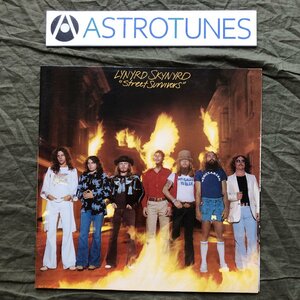 美盤 1977年 米国盤 本国オリジナルリリース盤 レイナード・スキナード Lynyrd Skynyrd LPレコード Street Survivors: 炎ジャケット