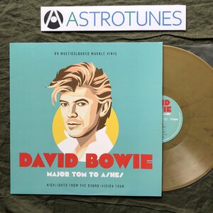 良盤 良ジャケ 2023年 欧州盤 デビッド・ボウイ David Bowie カラーLPレコード Major Tom To Ashes クラシックロック