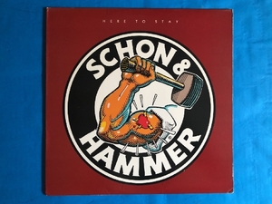 美盤 1982年 米国オリジナルリリース盤 ショーン＆ハマー Schon & Hammer LPレコード Here To Stay Neil Schon Yan hammer