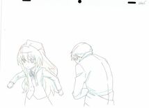 アニメ とらドラ！　動画2枚　(直筆原画類) #逢坂大河　#高須竜児　#toradora! #genga #cel_画像1