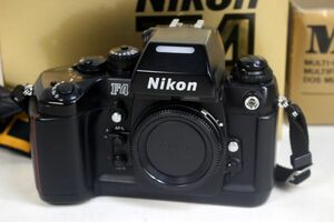 美品/Nikon/ニコン F4 MF-23付属/G・ジウジアーロデザイン/ハイブリッドモデル/フィルム一眼レフ/箱付