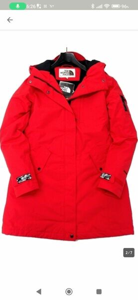 THE NORTH FACE 定2.7万 高機能中綿EXCELLOFT パデッドブルゾン RED 75/XS 