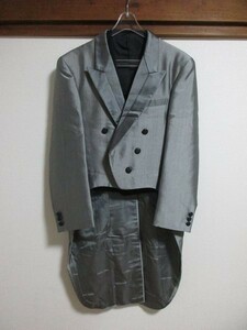  tailcoat 3 point set silver AB5 tuxedo Mai pcs costume 