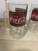 Coca Cola コカコーラ　ジョッキ レトロ グラス 5個セット新品！　居酒屋等に！_画像4