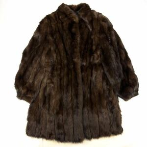 RUSSIANSABLE ロシアンセーブル 高級毛皮 フォックスファーコート fox fur ロングコート ハーフコート 毛皮 リアルファー 最高級　