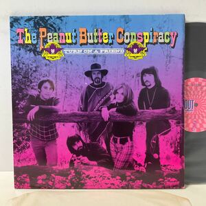 UK / PEANUT BUTTER CONSPIRACY /TURN ON A FRIEND/m / LP レコード / DO 2000 / DROP OUT
